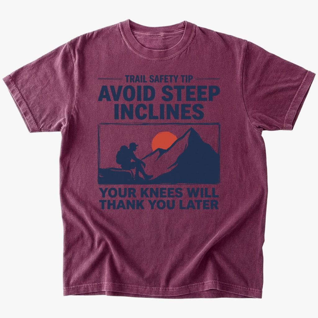 Steep inclines T-shirt