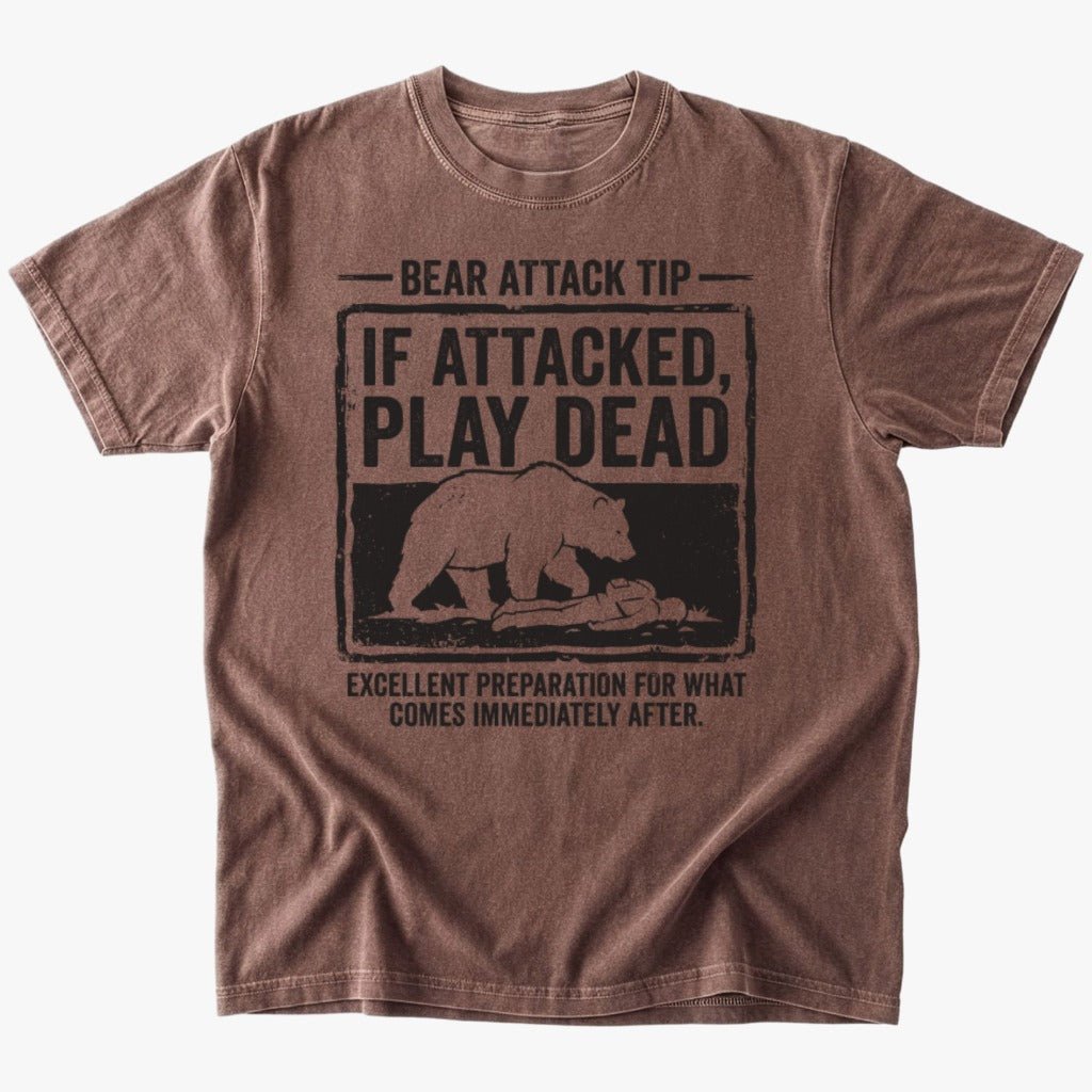 Bear Attack Tip T-shirt - Low Summit