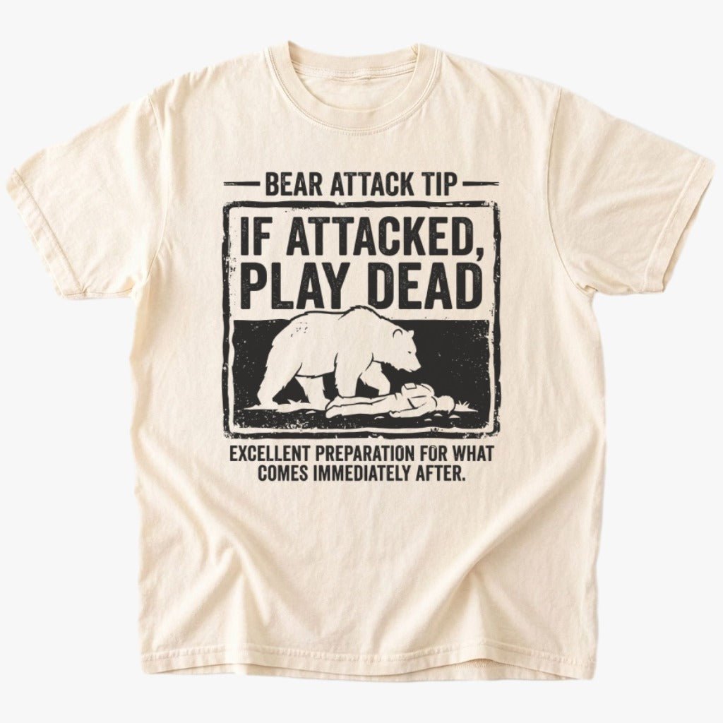 Bear Attack Tip T-shirt - Low Summit