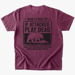 Bear Attack Tip T-shirt - Low Summit