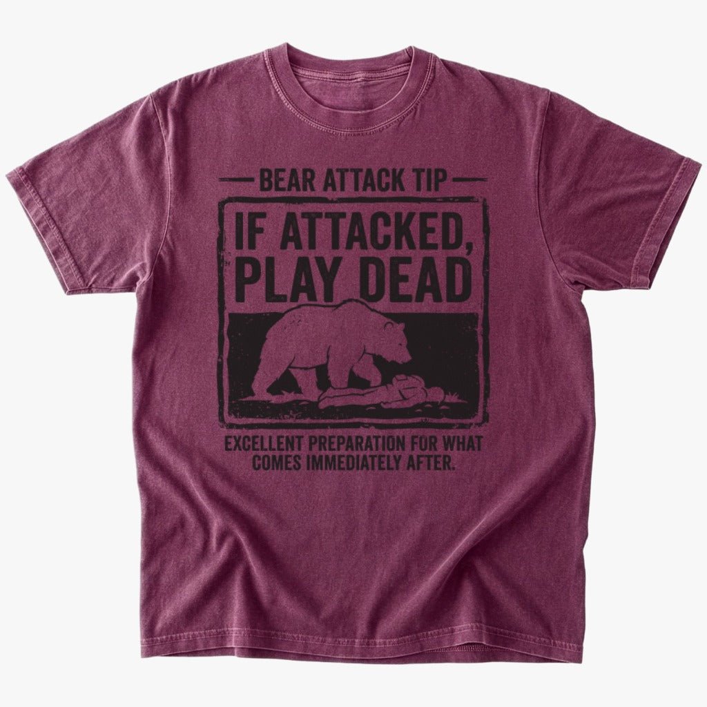 Bear Attack Tip T-shirt - Low Summit
