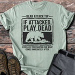 Bear Attack Tip T-shirt - Low Summit