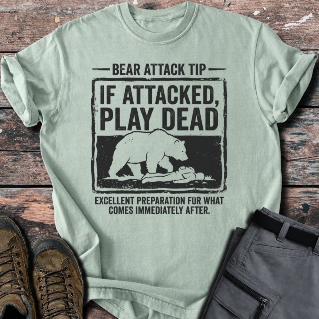 Bear Attack Tip T-shirt - Low Summit