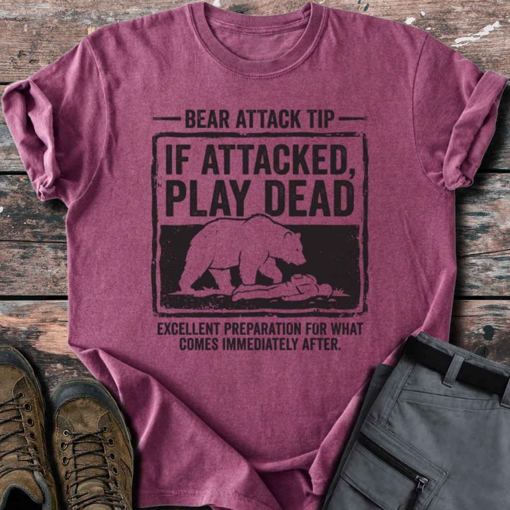 Bear Attack Tip T-shirt - Low Summit