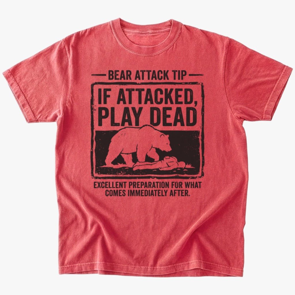 Bear Attack Tip T-shirt - Low Summit