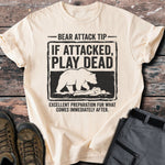 Bear Attack Tip T-shirt - Low Summit