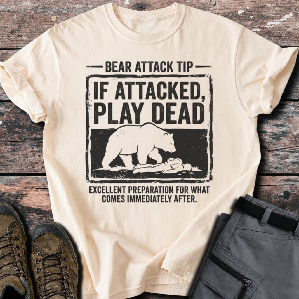Bear Attack Tip T-shirt - Low Summit