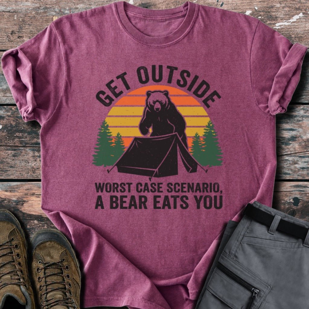 Bear eats you T-shirt - Low Summit