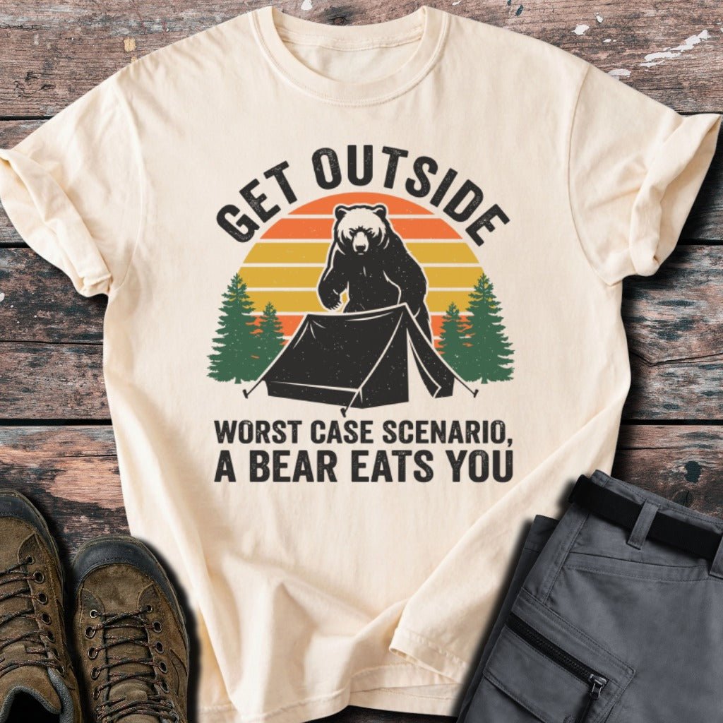 Bear eats you T-shirt - Low Summit