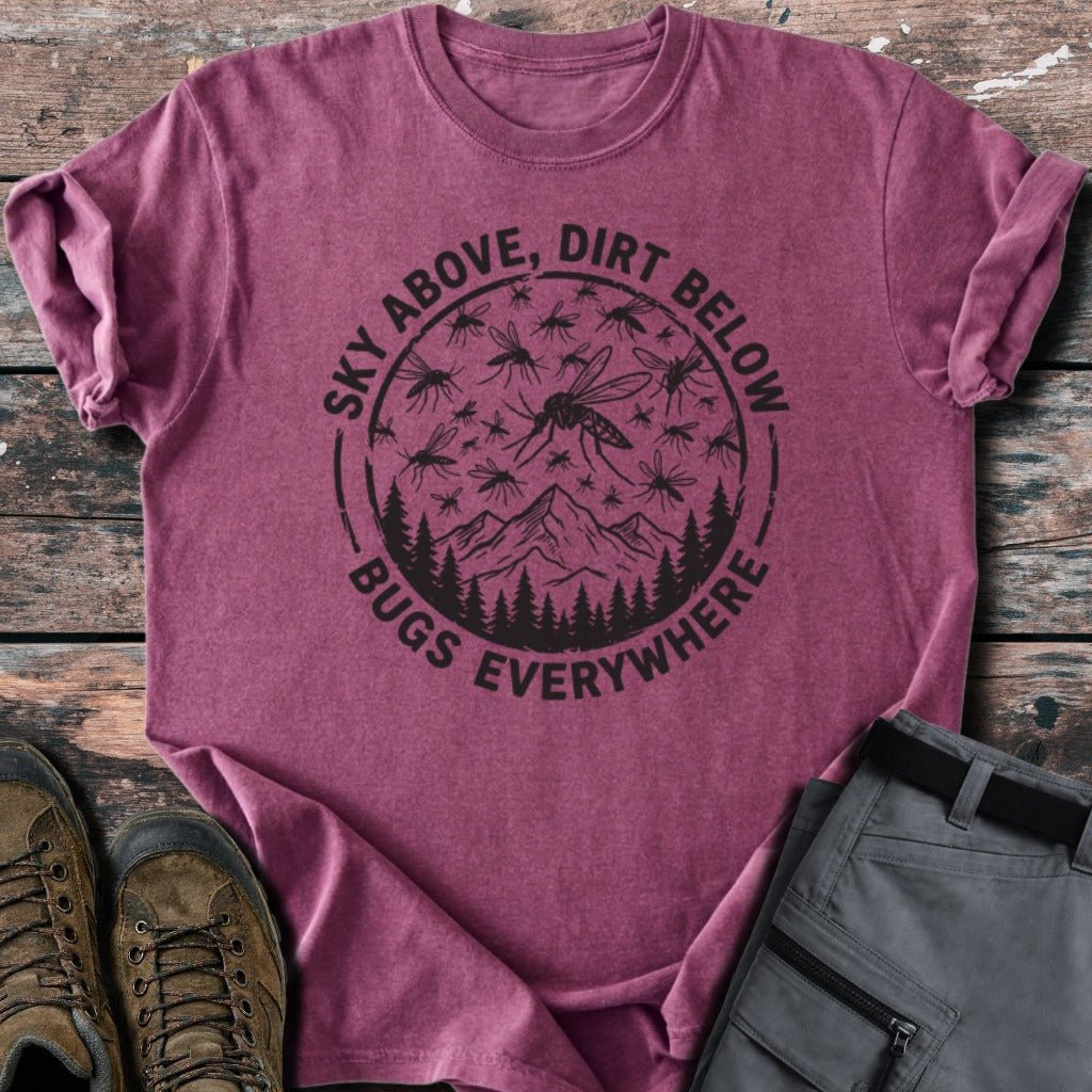 bugs everywhere T-shirt - Low Summit
