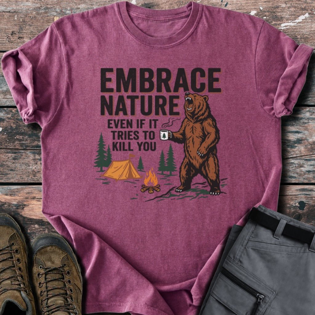 Embrace Nature T-shirt - Low Summit
