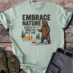 Embrace Nature T-shirt - Low Summit