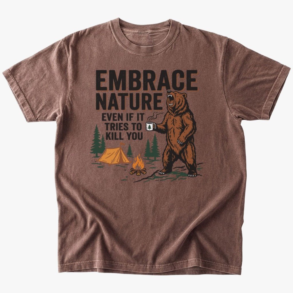 Embrace Nature T-shirt - Low Summit