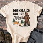 Embrace Nature T-shirt - Low Summit
