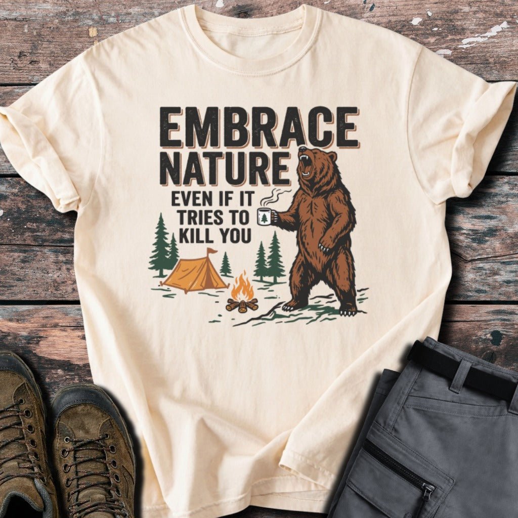 Embrace Nature T-shirt - Low Summit