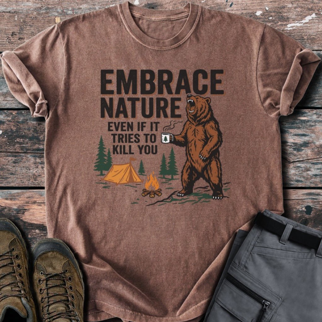 Embrace Nature T-shirt - Low Summit