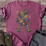 Floral bigfoot T-shirt - Low Summit