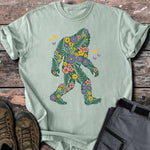 Floral bigfoot T-shirt - Low Summit