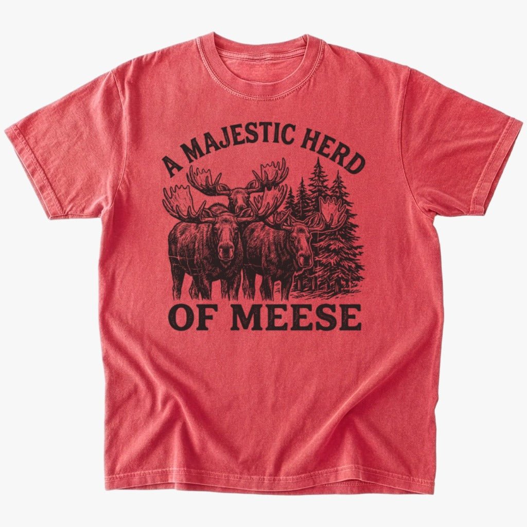 Herd of meese T-shirt - Low Summit