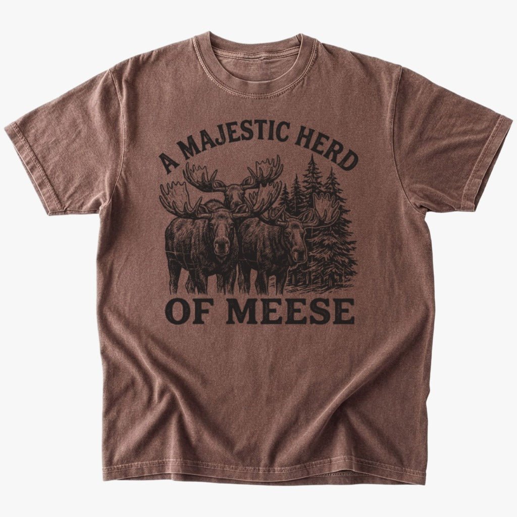Herd of meese T-shirt - Low Summit