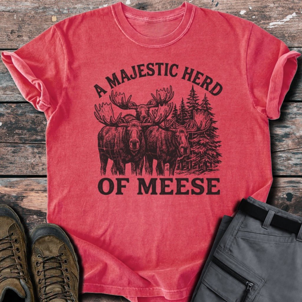 Herd of meese T-shirt - Low Summit