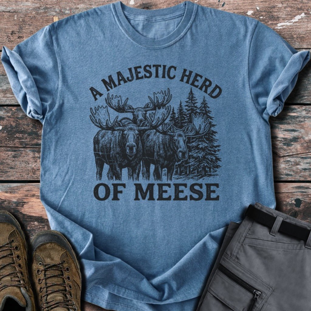 Herd of meese T-shirt - Low Summit