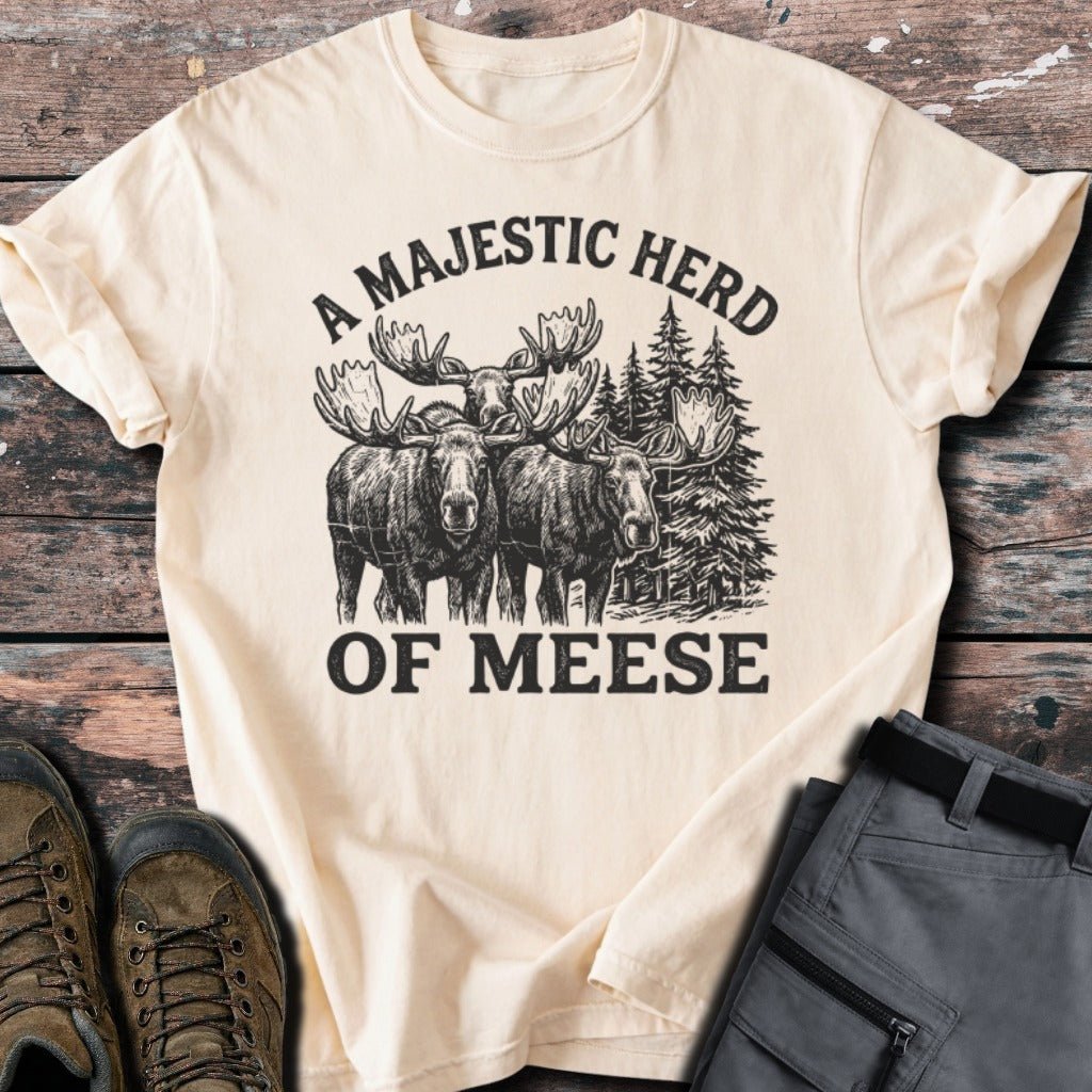 Herd of meese T-shirt - Low Summit