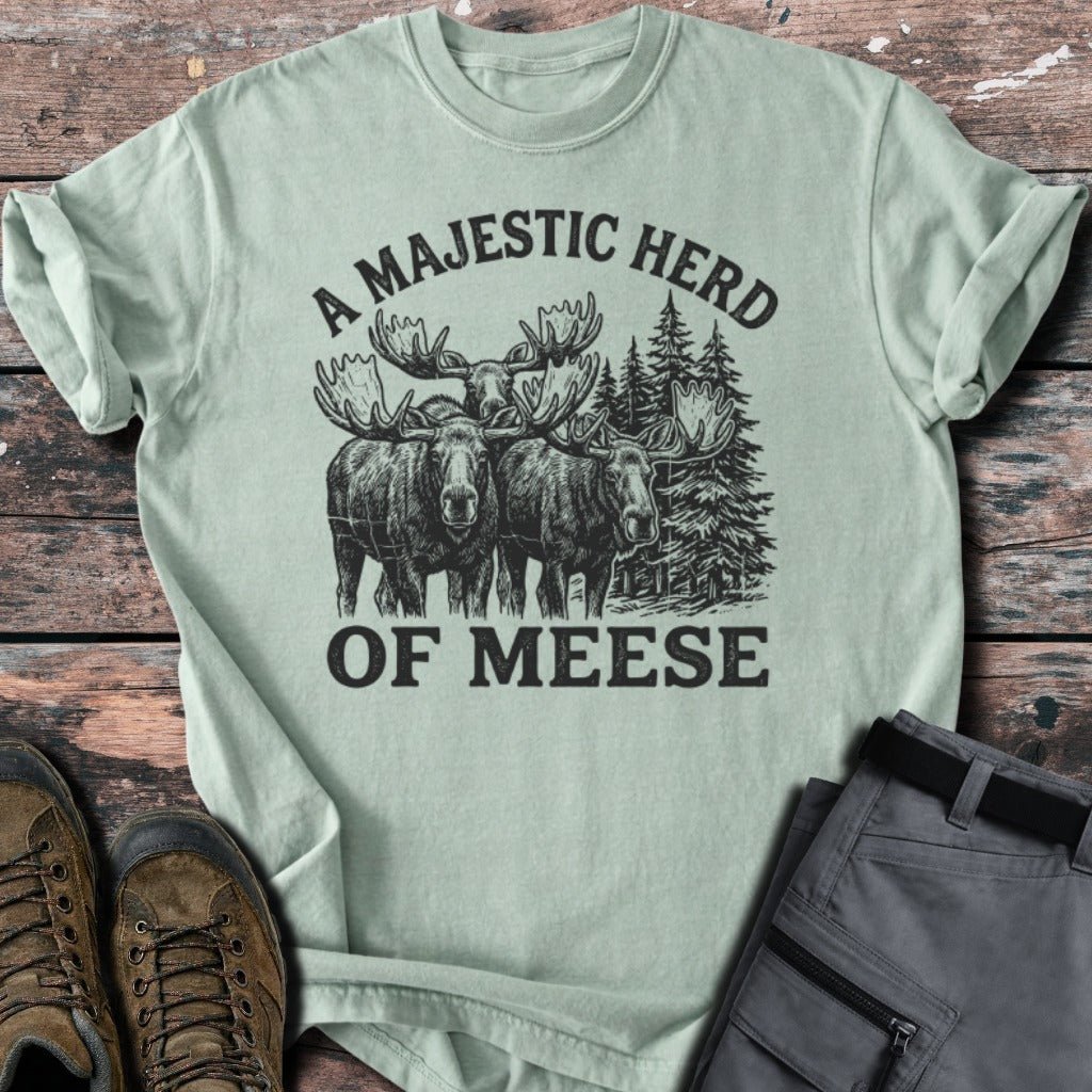 Herd of meese T-shirt - Low Summit