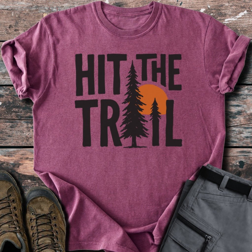 Hit the trail T-shirt - Low Summit