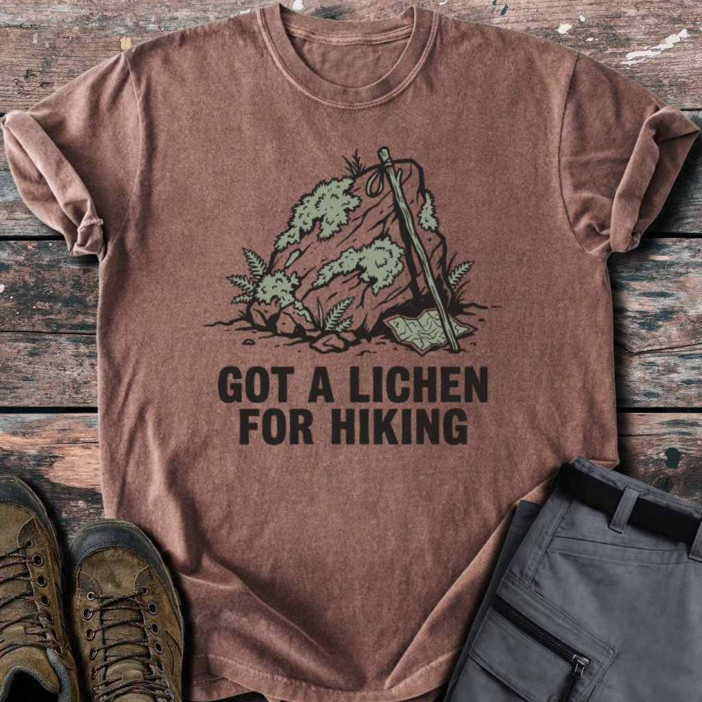 Lichen for hiking T-shirt - Low Summit