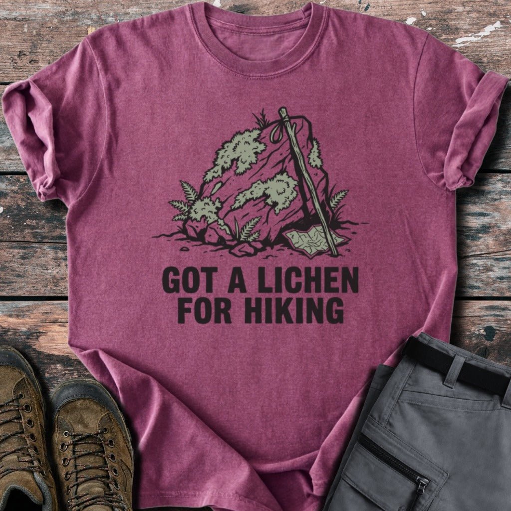 Lichen for hiking T-shirt - Low Summit