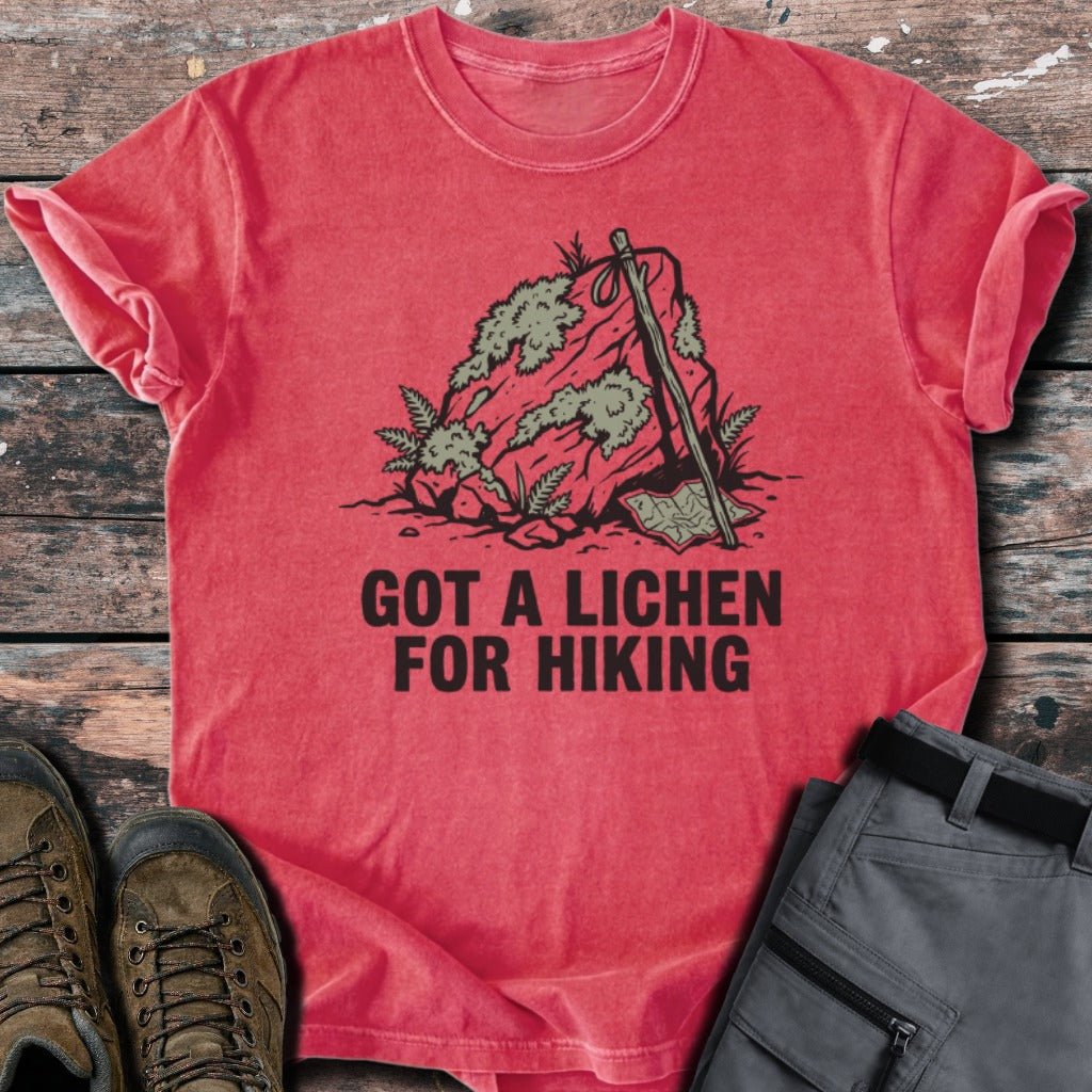 Lichen for hiking T-shirt - Low Summit