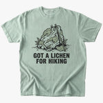 Lichen for hiking T-shirt - Low Summit