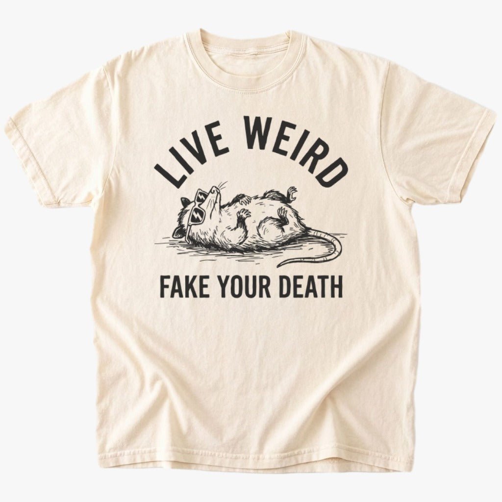 Live weird T-shirt - Low Summit