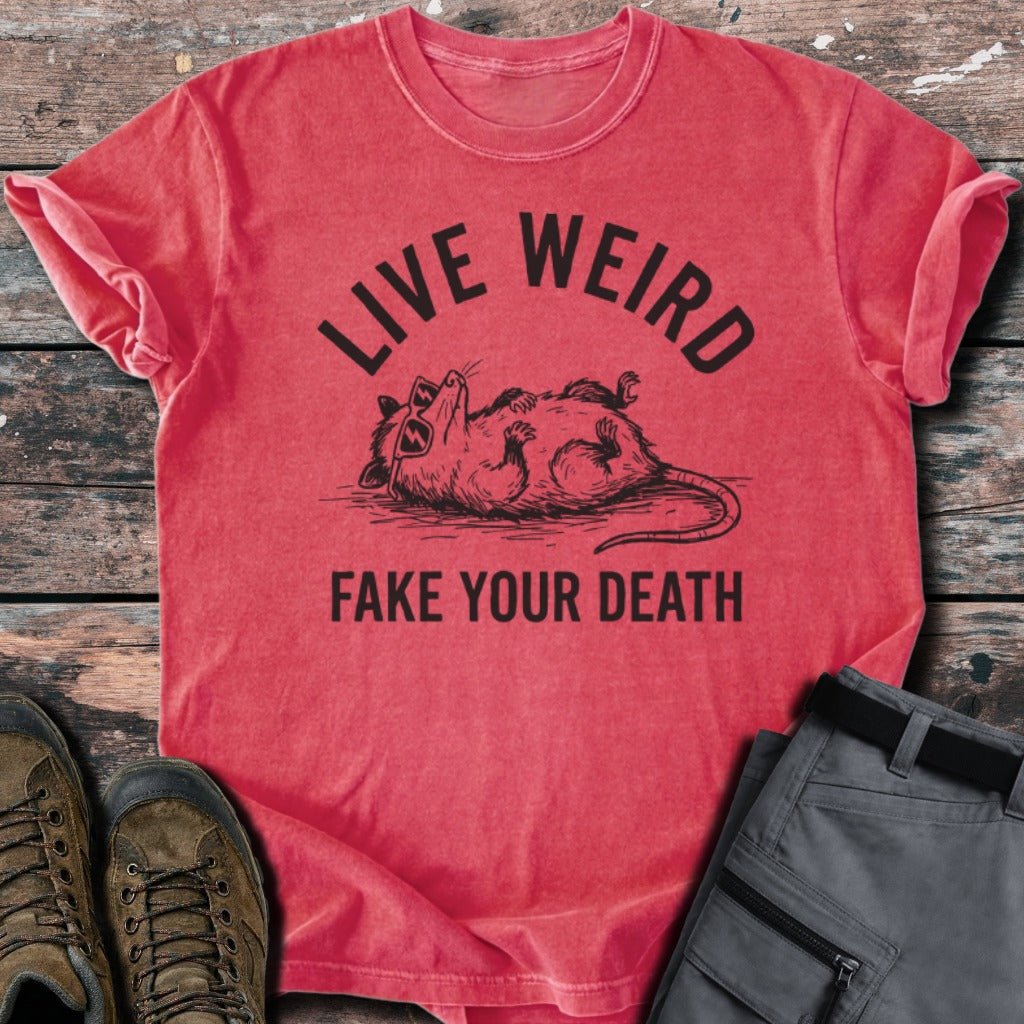 Live weird T-shirt - Low Summit