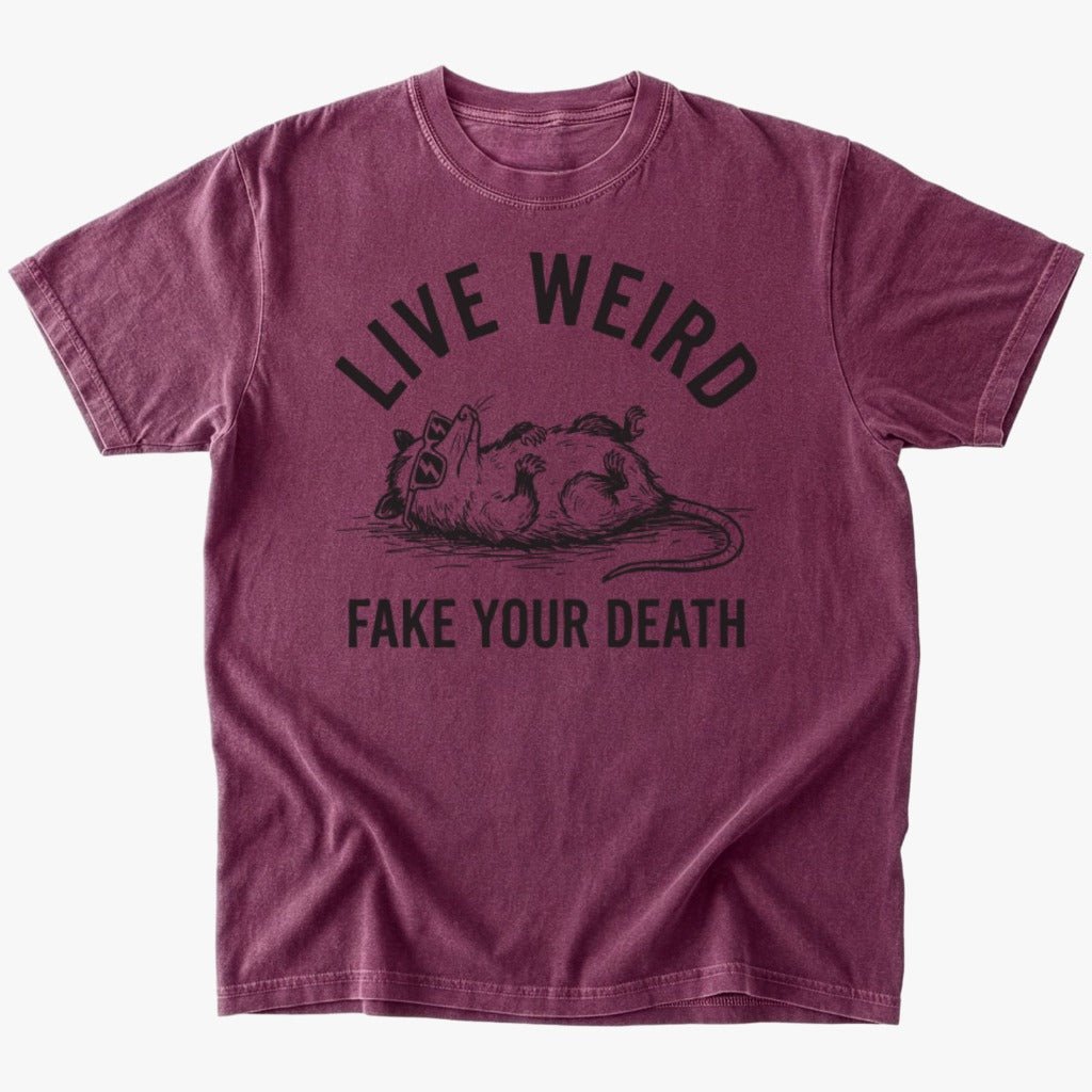 Live weird T-shirt - Low Summit