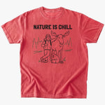 nature is chill T-shirt - Low Summit