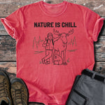 nature is chill T-shirt - Low Summit
