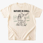 nature is chill T-shirt - Low Summit