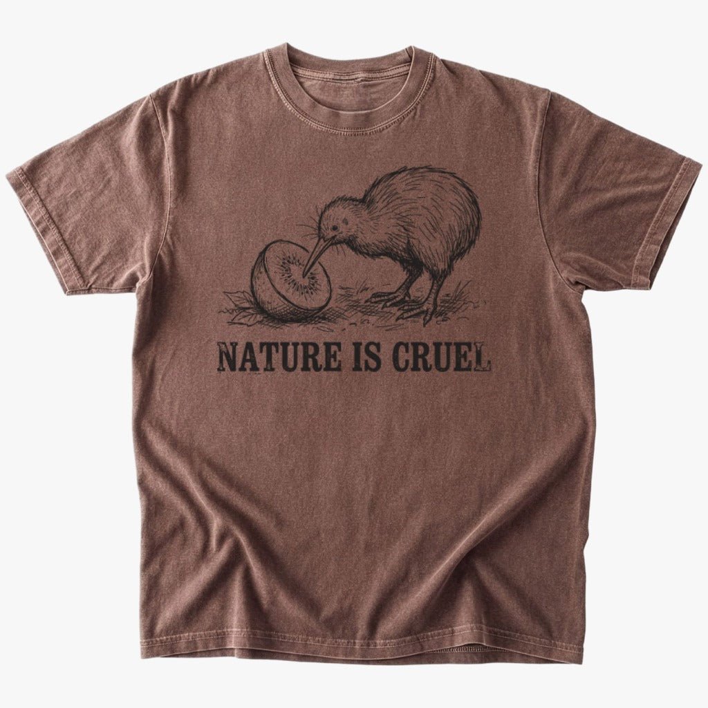 Nature is cruel T-shirt - Low Summit
