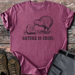 Nature is cruel T-shirt - Low Summit
