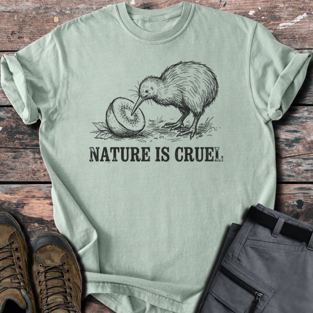 Nature is cruel T-shirt - Low Summit