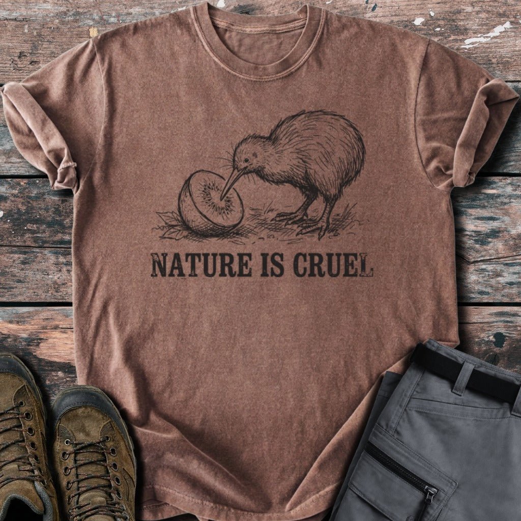 Nature is cruel T-shirt - Low Summit