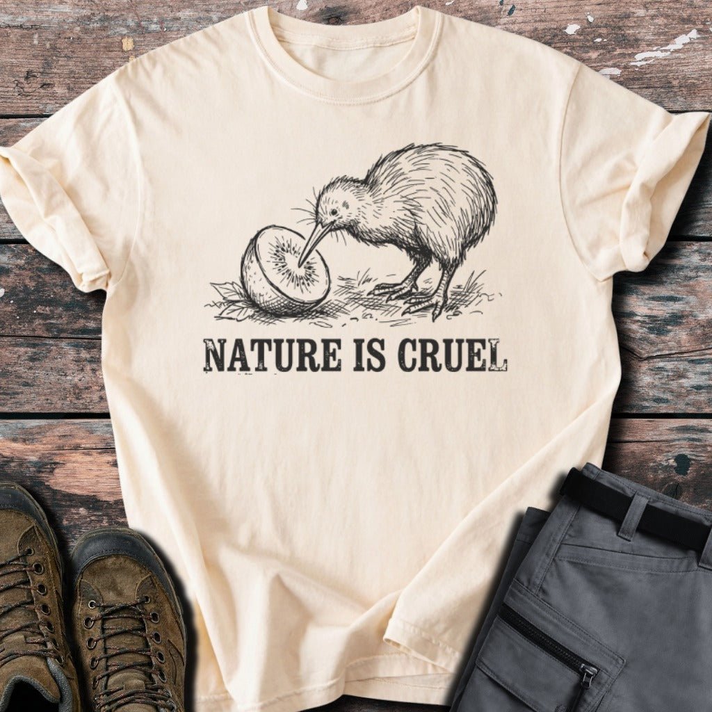 Nature is cruel T-shirt - Low Summit