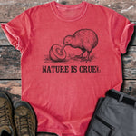 Nature is cruel T-shirt - Low Summit