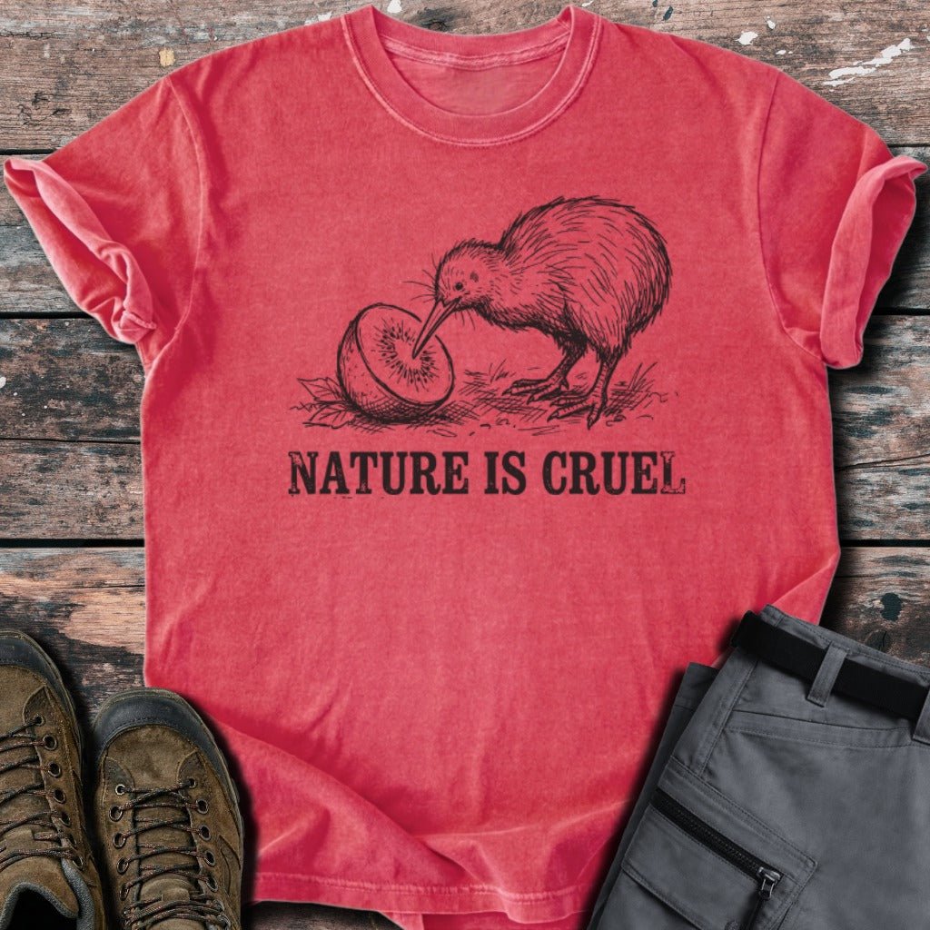 Nature is cruel T-shirt - Low Summit