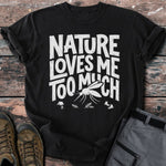 Nature loves me T-shirt - Low Summit