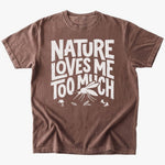 Nature loves me T-shirt - Low Summit