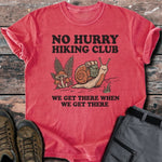 No hurry hiking club T-shirt - Low Summit