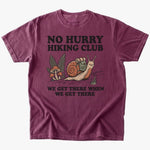 No hurry hiking club T-shirt - Low Summit